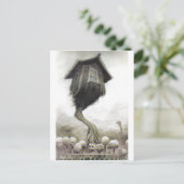 Baba Yaga Postkarte (Stehend Vorderseite)