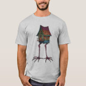 Baba Yaga's Hut Shirt, aus slawischer Folklore T-Shirt (Vorderseite)