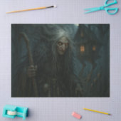 Baba Yagas verzauberter Wald Seidenpapier (Basteln)