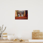 Babaji in Haidakhandi Ashram Poster (Küche)