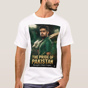Babar Azam "Definiere das Erbe" Cricket Fan T-Shir T-Shirt
