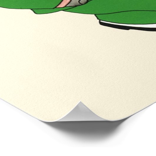 Babar der Elefant Poster (Ecke)