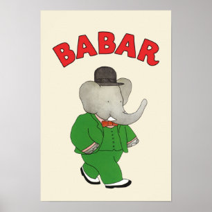 Babar der Elefant Poster