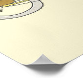 Babar fährt Fahrrad Poster (Ecke)