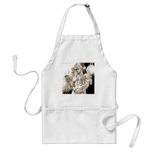 Babarian Warrior Schürze (Vorne)