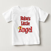 Babas kleiner Engel Baby T-shirt (Vorderseite)