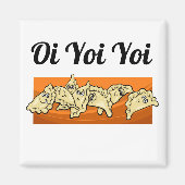 Baba's Oi Yoi Yoi Varenyky Magnet (Vorne)