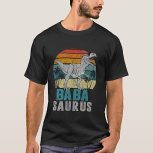 Babasaurus T Rex Dinosaur Baba Saurus Vater Tag T-Shirt