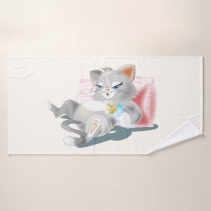 Babay Kitten Badetuch Set - Custom Colors