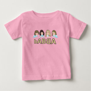 bABBA - musikalische Babys und kleine Tanzköniginn Baby T-shirt