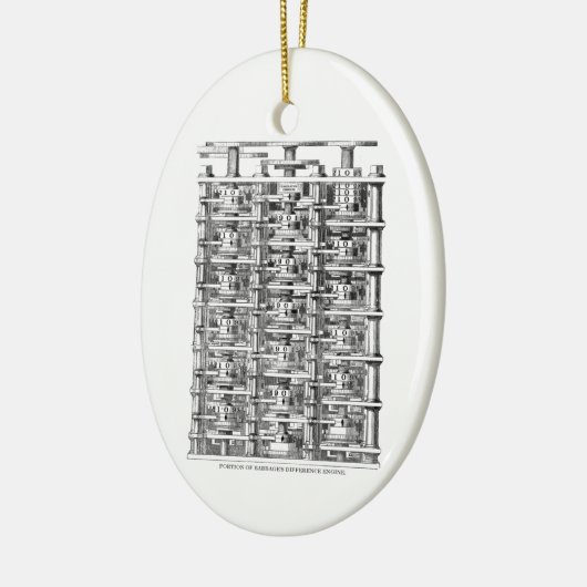 Babbage Differenzial Motor Keramikornament (Links)