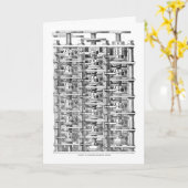 Babbages Differenzialkarte Motor Karte (Gelbe Blume)