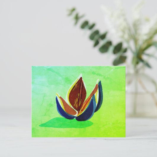 Babble Fig Postkarte (Stehend Vorderseite)