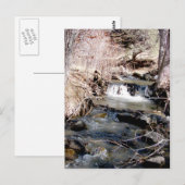 Babbling Brook Postkarte (Vorne/Hinten)