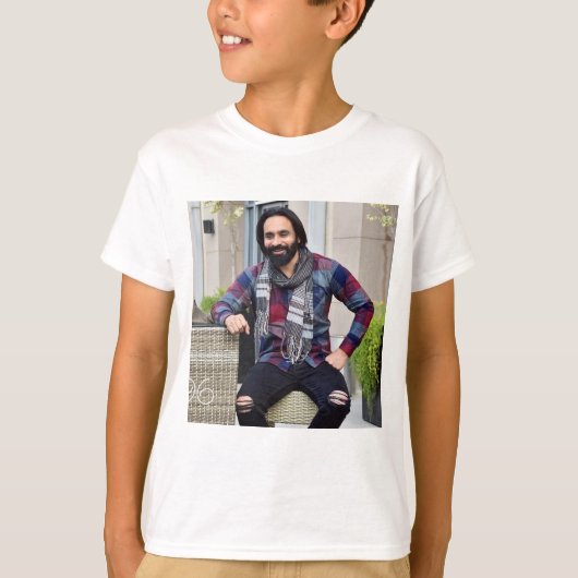 Babbu Maan gedruckter T - Shirt (Vorderseite)