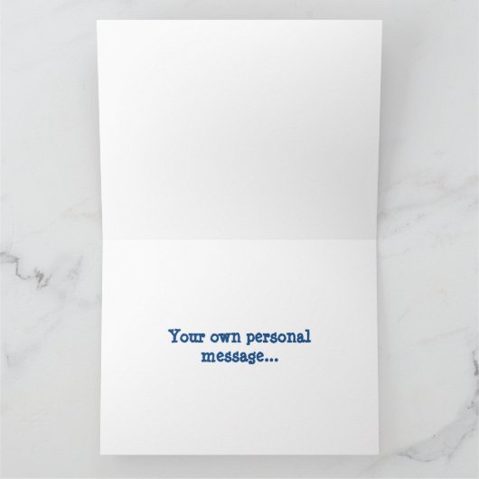 BABBY Black Country Worte Neue Babykarte Karte (Innenseite)