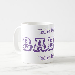 Babci Polnisch Großmutter Personalisiert Kaffeetasse