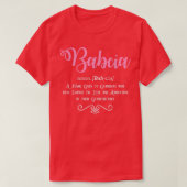 Babcia Definition Polnische Großmutter  T-Shirt (Design vorne)