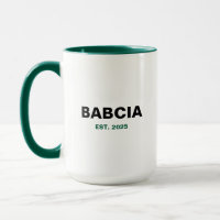 "Babcia Est. Jahr" - Das perfekte Oma-Geschenk