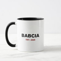 Babcia Est. Jahr - Das perfekte Oma-Geschenk