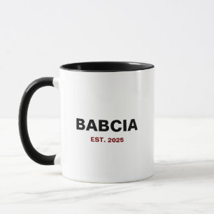 Babcia Est. Jahr - Das perfekte Oma-Geschenk Tasse