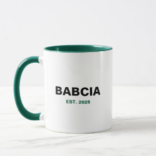 Babcia Est. Jahr - Das perfekte Oma-Geschenk Tasse