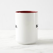 "Babcia Est. Jahr" - Das perfekte Oma-Geschenk Tasse (Zentrum)