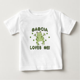 Babcia Lieben Me Frosch Baby T-shirt