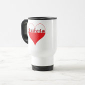 Babcia Polnisches Herz Reisebecher (Vorderseite Links)