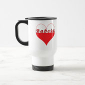 Babcia Polnisches Herz Reisebecher (Links)