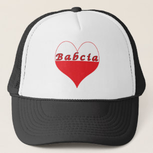 Babcia Polnisches Herz Truckerkappe