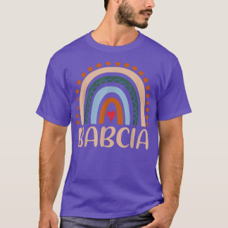 Babcia Rainbow Grandma Niedlich Mütter Day Funny B T-Shirt