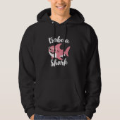 Babcia Shark Mother's Day Oma Funny Hoodie (Vorderseite)