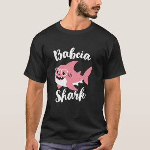 Babcia Shark Muttertag Oma Lustig T-Shirt