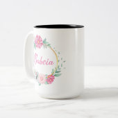 Babcia Zweifarbige Tasse (Vorderseite Links)