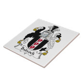 Babcock Familienwappen Fliese (Seite)