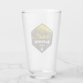 Babcock Staat Park West Virginia Glas (Rückseite)
