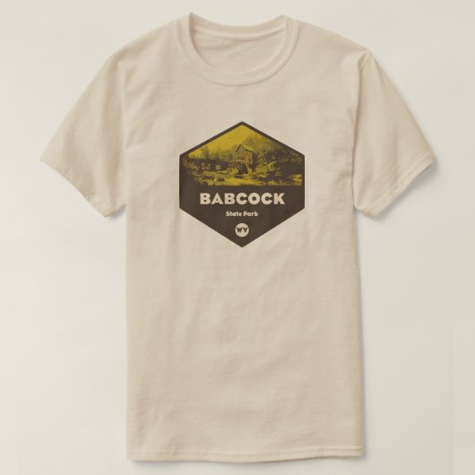 Babcock Staat Park West Virginia T-Shirt (Design vorne)