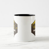 Babcock Staat Park West Virginia Zweifarbige Tasse (Mittel)