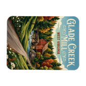 Babcock State Park USA Magnet (Horizontal)