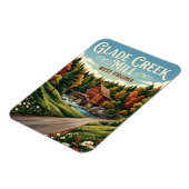 Babcock State Park USA Magnet (Linke Seite)