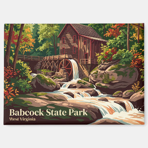 Babcock State Park USA Magnet