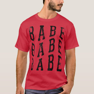 Babe 3 Vintag Bride Bridesmaid Junggeselinnen-Absc T-Shirt