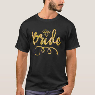 Babe Bride Trendy Retro Bride Squad Stamm Hochzeit T-Shirt