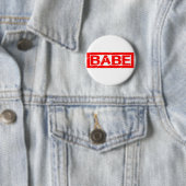 Babe Briefmarke Button (Beispiel)
