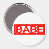 Babe Briefmarke Magnet (Vorderseite/Rückseite)