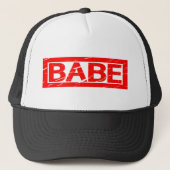 Babe Briefmarke Truckerkappe (Vorderseite)