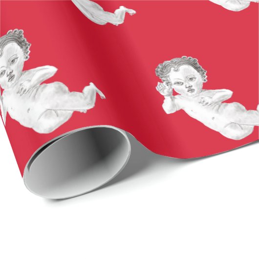 Babe Geschenkpapier (Rolleneckpunkt)