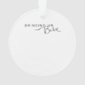 Babe-Ornament Ornament (Rückseite)