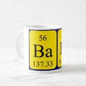 Babe Periodenname Tasse (Vorderseite Links)